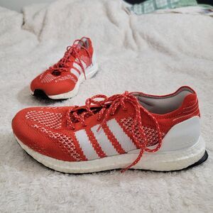 Adidas UltraBoost DNA Primeknit 2020 Pack - Active Red Boy's Size 5.5 EU Size 38